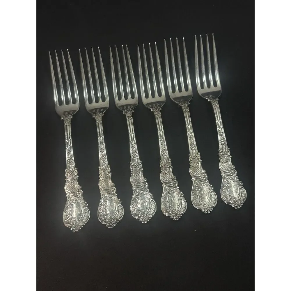 Sterling Silver Gorham DRESDEN 1885 Pattern FORK 6 7/8